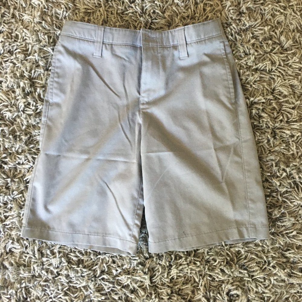 gray under armour youth boys shorts